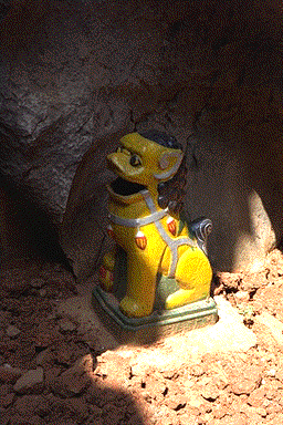 狮子垃圾箱 lion