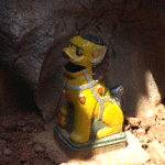 狮子垃圾箱 lion